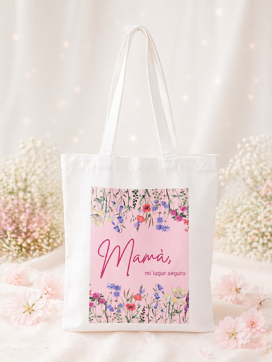 Bolsa "Mamá, mi lugar seguro"